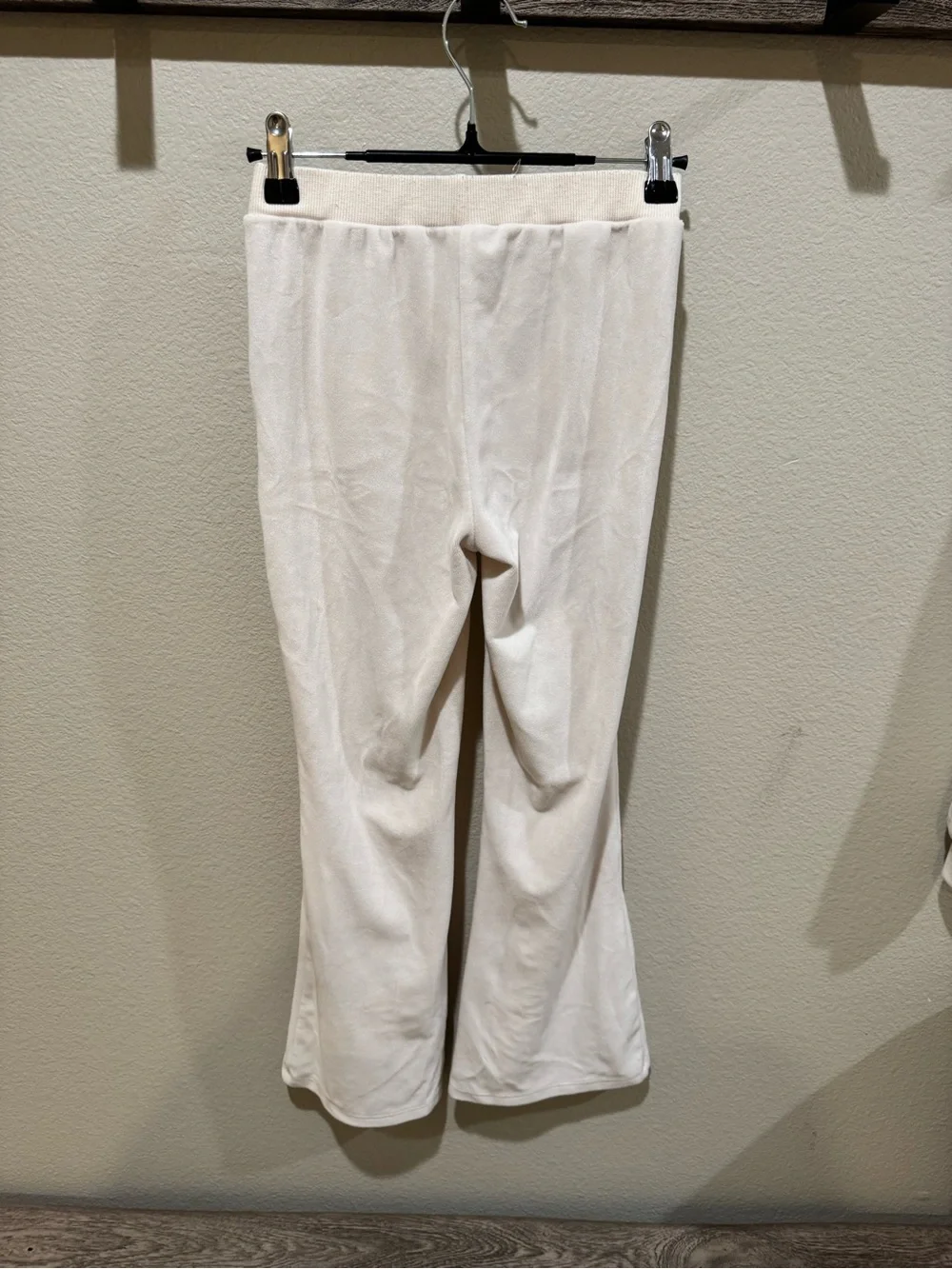Jessica Simpson Girls White Velour Tracksuit